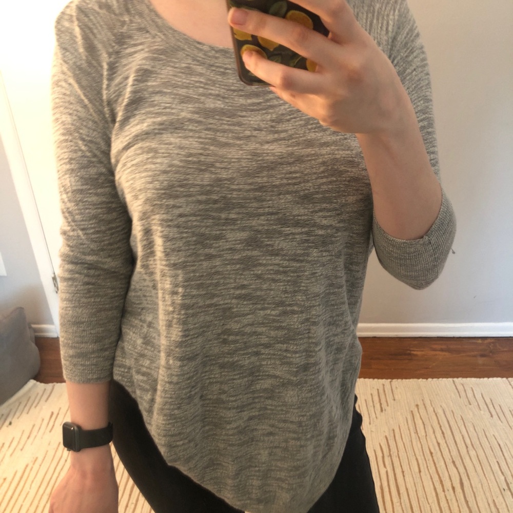 EXPRESS gray sweater